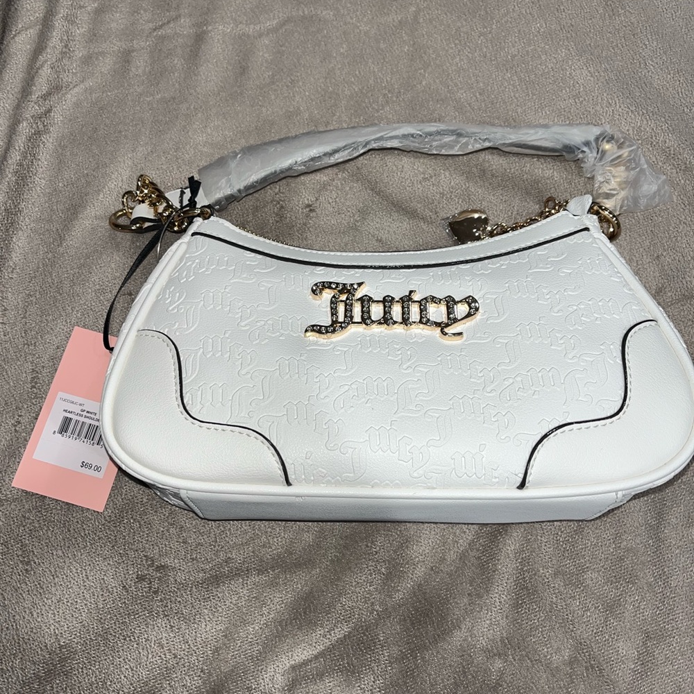 Juicy Couture White shoulder bag